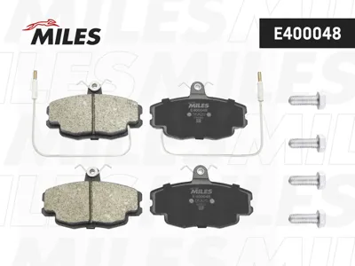 MILES E400048 Колодки торм. Renault Logan 04- Sandero 08- Clio 91- передние с датчиком