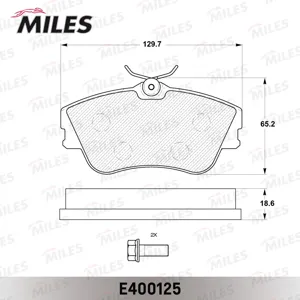 MILES E400125 Колодки торм. VW T4 2.01.9D2.4D 15 передние