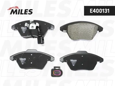 MILES E400131 Колодки торм. (Смесь Low-Metallic) передние ( Skoda Octavia (1Z), Fabia II, VW Passat (36, 3C,