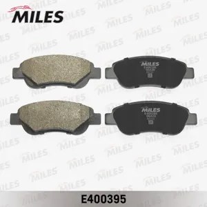 MILES E400395 Колодки торм. Citroen C1 Peugeot 107 Toyota AYGO 05- передние LowMetallic