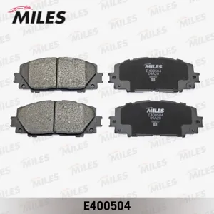 MILES E400504 Колодки торм. Toyota YARIS 06- (Япония) без АБС передние