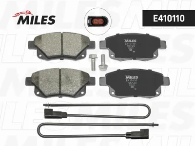 MILES E410110 Колодки торм. Ford Transit 06- задние с датчиком