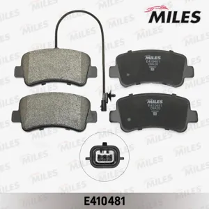 MILES E410481 Колодки торм. Opel Movano Renault Master 10- (для одинарных шин) задние
