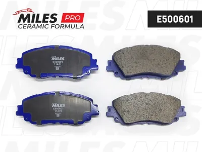 MILES E500601 Колодки торм.передние (Смесь CERAMIC серия PRO) Toyota Camry 18-
