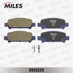 MILES E510225 Колодки торм. Subaru Forester 97- Impreza 98- Legacy 98- Outback 00- задние