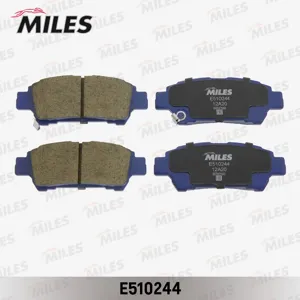 MILES E510244 Колодки торм. Toyota Avensis Verso 2.0 01- Previa 2.0-2.4 00- задние