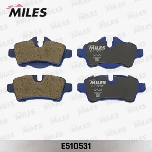MILES E510531 Колодки торм. MINI COOPER 06-ONECLUBMAN 07- задние