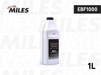 MILES EBF1000 Тормозная жидкость dot 4 1л.