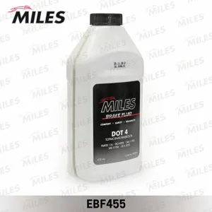 MILES EBF455 Тормозная жидкость dot 4 430мл.
