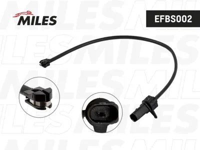 MILES EFBS002 Датчик износа торм.колодок Audi A4A5Q7 15- перед.