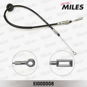 MILES EI000008 Трос ручного тормоза Citroen Jumper Fiat Ducato Peugeot Boxer (1078mm)