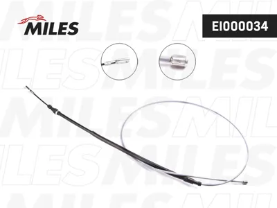 MILES EI000034 Трос ручного тормоза Citroen C5 01-