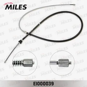 MILES EI000039 Трос ручного тормоза Skoda Fabia 99-VW Polo 01-