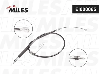 MILES EI000065 Трос стояночного тормоза Ford Transit 00- левый