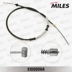 MILES EI000068 Трос ручного тормоза Fiat DOBLO 01-правый