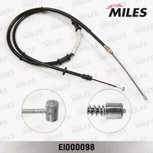 MILES EI000098 Трос ручного тормоза Fiat DOBLO 01- левый