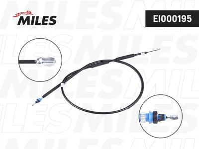 MILES EI000195 Трос ручного тормоза Mazda 3 1.4-2.0 правый