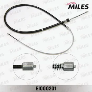 MILES EI000201 Трос ручного тормоза Skoda Octavia 96-