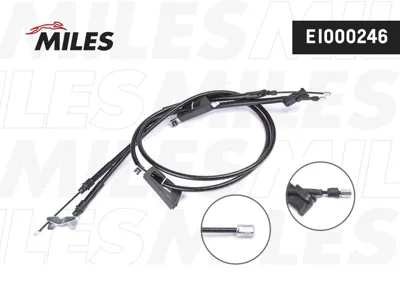 MILES EI000246 Трос стояночного тормоза Ford Focus -04