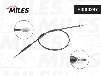 MILES EI000247 Трос ручного тормоза Mazda 3 1.4-2.0 левый