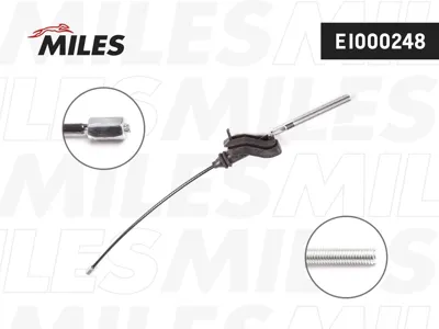MILES EI000248 Трос ручного тормоза