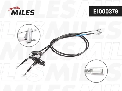 MILES EI000379 Трос ручного тормоза Ford Focus 03-04