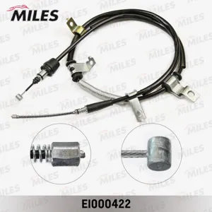 MILES EI000422 Трос ручного тормоза Hyundai Getz -09 правый