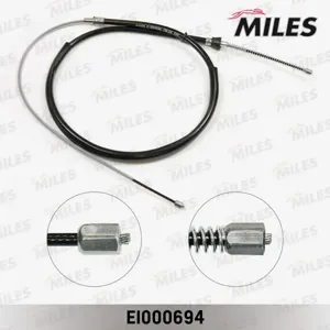 MILES EI000694 Трос ручного тормоза лев,прав VW Polo sedan I 09-