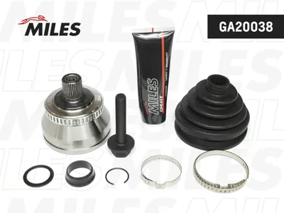 MILES GA20038 Шарнирный комплект, приводной вал