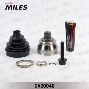 MILES GA20040 Шрус наружный Audi A6A8 2.0TD-3.2 04- (с ABS) (GKN 304952)