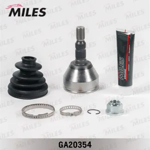 MILES GA20354 Шрус наружный Opel Astra Zafira 1.9-2.0 04- (GKN 304397)