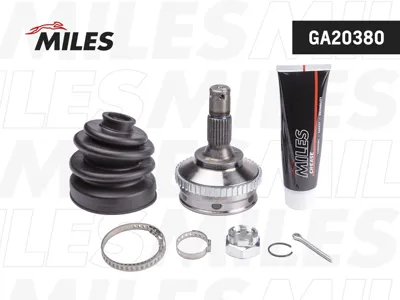 MILES GA20380 Шрус наружный Peugeot 406 1.6-2.0 95-04 (с ABS) (GSP 810086)