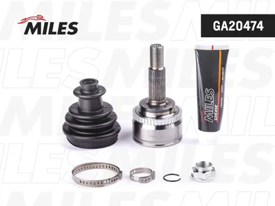 MILES GA20474 Шрус Toyota Avensis T250 Corolla IX-X E120E150 1.4VVTI-2.0D-4D 01- нар. +ABS