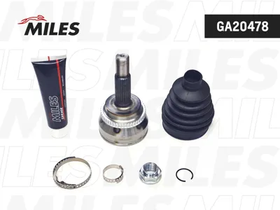MILES GA20478 ШРУС Toyota Corolla 1.8 02- нар.(ABS)