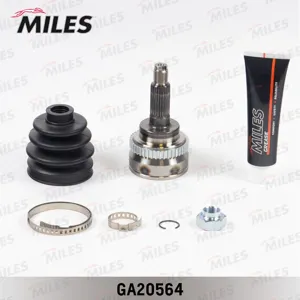 MILES GA20564 Шрус наружн. ком-кт Opel Agila 1 0 12v 1 2 16v 00> ABS