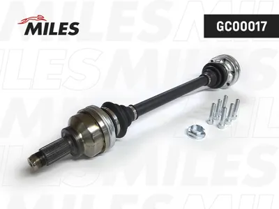 MILES GC00017 Привод в сборе BMW E39 2.3-2.8 95-03 задн.