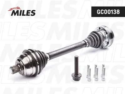 MILES GC00138 Привод в сборе VW T4 1.9D-2.5 90-03 лев.прав.