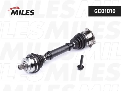 MILES GC01010 Привод в сборе левый Audi A4VW Passat 1.6-2.0 95-00 (ABS) (GKN 301209)