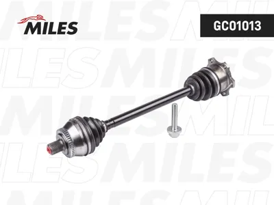 MILES GC01013 Привод в сборе Audi A4VW Passat 1.9TD-2.8 97-00 лев. (ABS)