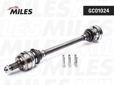 MILES GC01024 Привод в сборе левый BMW E90E81E87 1.8D-2.5 04- (GKN 304477)