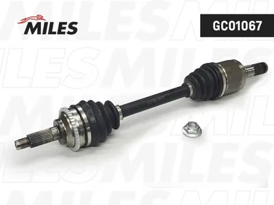 MILES GC01067 Привод в сборе Mazda 6 2.0 02- лев. (ABS)