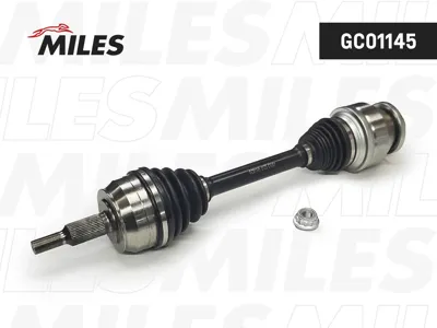 MILES GC01145 Привод в сборе VW T5 2.5TDI 03-09 пер. лев.