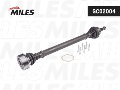 MILES GC02004 Привод в сборе правый Audi A3 Skoda Octavia VW Golf Bora 1.9TD 96- (GKN 303162)