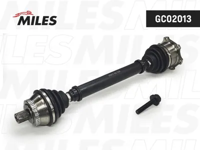 MILES GC02013 Привод в сборе передние правый ( пассажирский ) в сборе Audi A4VW Passat 1.9TD-2.8 97-00 +ABS)