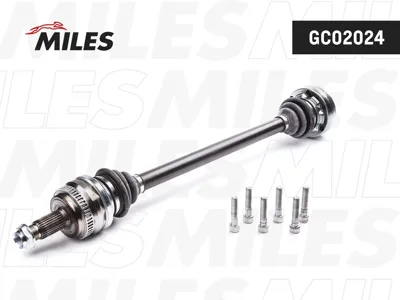 MILES GC02024 Привод в сборе BMW E90E81E87 1.8D-2.5 04- прав.
