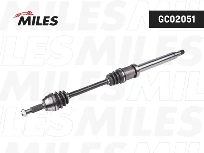 MILES GC02051 Привод в сборе Ford Fiesta V Fusion 1.4TDCI 01-12 прав. +ABS