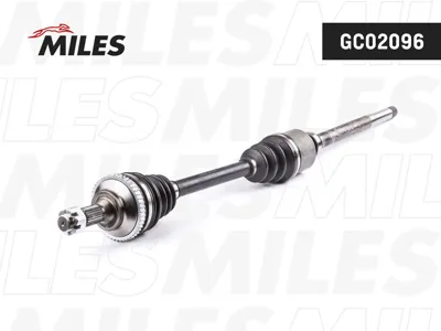 MILES GC02096 Привод в сборе Peugeot 406 1.6-2.0 95-04 прав. (ABS)