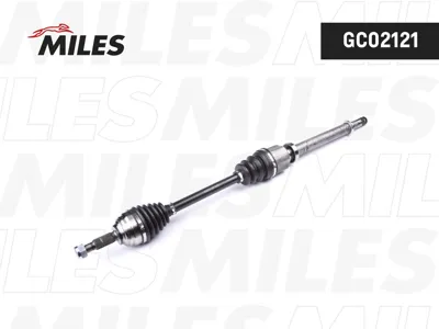 MILES GC02121 Привод в сборе Renault Megane II 1.4-1.5D 03-09 прав.> (GSP 299071 GC02117)