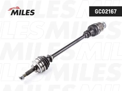 MILES GC02167 Привод в сборе  Renault  Clio II Kangoo 1.2-1.9DTI 97-09 прав. +ABS МКПП