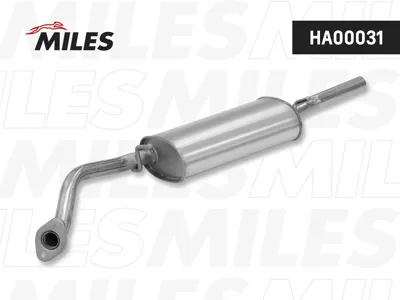 MILES HA00031 Глушитель Chevrolet Lanos (седан) 1.4-1.6 97-